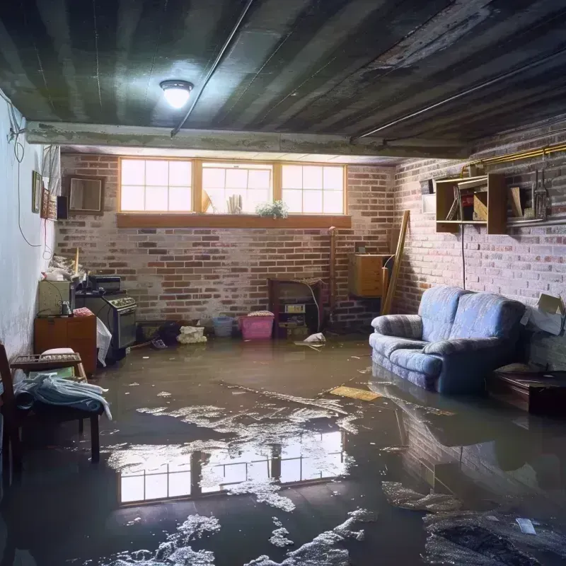 Flooded Basement Cleanup in Thurmond, NC